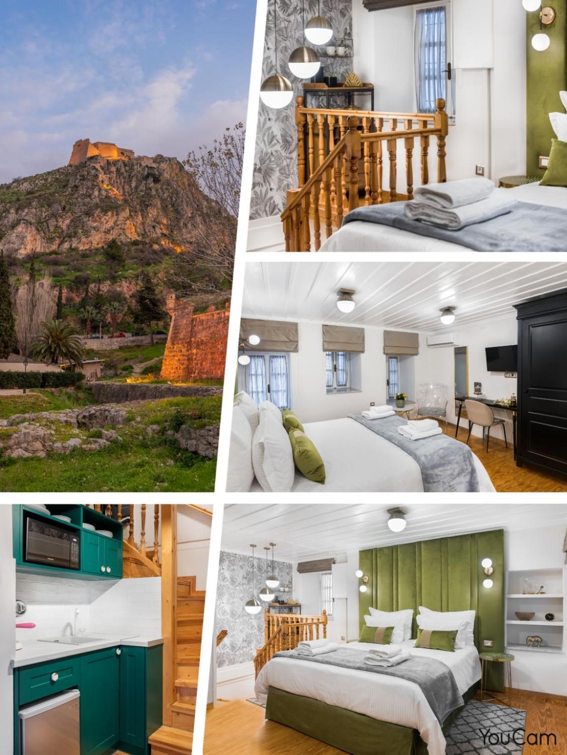 Mavrogenous Luxury Apartments Nafplio Pokoj fotografie